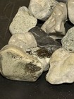 Slag glass slag rocks from industrial melting furnace in PA. Tumbled slab — photo 2