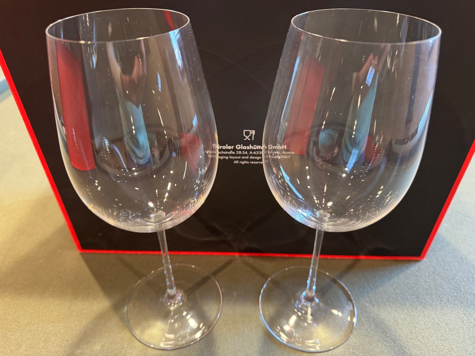 Riedel Sommeliers Pack Bordeaux Grand Cru 2440/00 - Anniversary Set NEW in Box