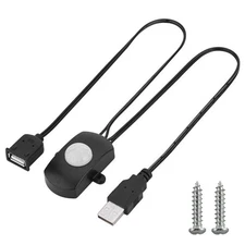 5V-24V PIR Infrared Ray Motion Sensor Switch USB/DC LED Detector Switching j
