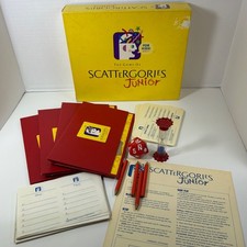 Scattergories Junior COMPLETE Milton Bradley 1989 Words Party Kids Family