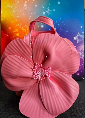 Novelty Large Flower Pink Handbag, Can Be For All Ages
