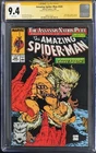 Todd McFarlane FULL SIGNATURE SIGNED Amazing Spider-Man 324 1989 CGC AUTO 9.4 SS