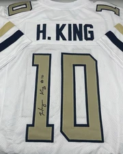 Haynes King Autographed Jersey w/ COA Georgia Tech