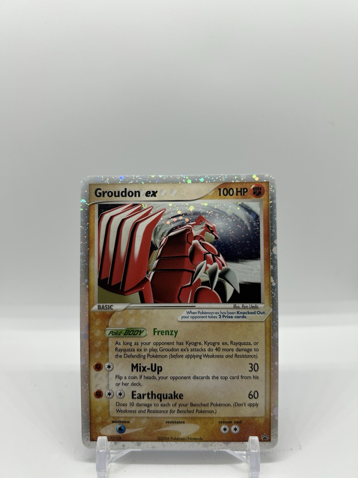 Groudon ex - 038 (EX Collector's Tins) 038 Nintendo Holo Near Mint Minus