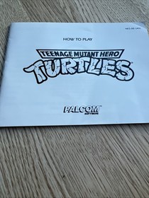 Teenage Mutant Hero Turtles Nintendo NES PAL Palcom Ninja Turtles With Sleeve