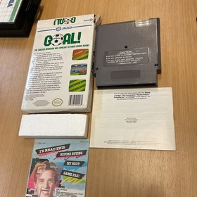 GOAL!  (Nintendo, NES 1989) Complete In Box CIB