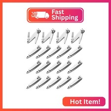 Bulk Nail Clippers with File - 50 Pack Multipack for Women  Men, Swing-Out Nail