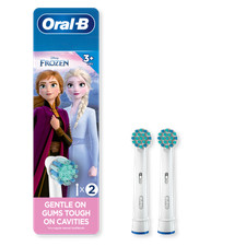 Oral B Kids Extra Soft Replacement Brush Heads featuring Disney's Frozen II, 2 c