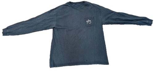Vintage Guy Harvey Fishing Hook Long Sleeve Shirt Size Large