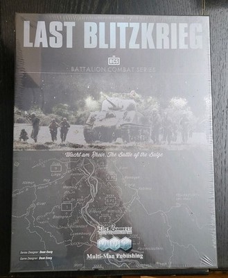 The Last Blitzkrieg BCS MMP Games New In Shrink