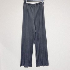 ISSEY MIYAKE Pleats Please Wide Pants Gray Size 2 22.4 inches