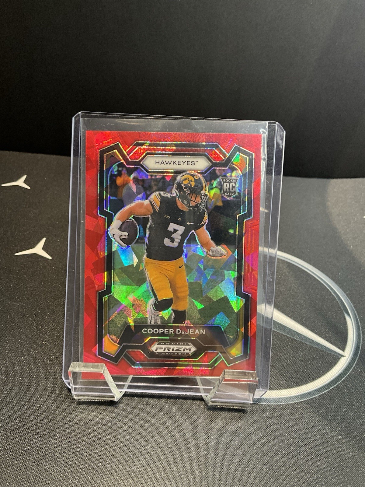 Cooper Dejean 2024 Panini Prizm Draft Picks #113 Red Ice RC Rookie