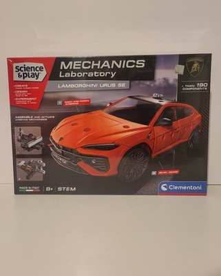 Clementoni Science & Play Build: Mechanics - Lamborghini Urus SE Vorbau Spielzeug Alter 8+