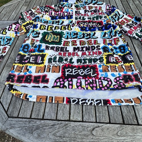 Rebel Minds Hoodie Jacket XL Multicolor Graphic Streetwear Urban Fashion - Picture 5 of 21