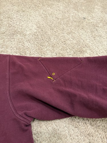 Sudadera con capucha vintage Y2K Nike Minnesota Golden Gophers XL Borgoña College NCAA - Imagen 5 de 6