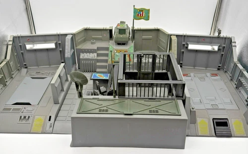 1983 Command Center Headquarters 99% Complete Unbroken GI Joe Playset