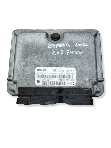 Opel Zafira A 2001 28SA4802 Motorsteuergerät Modul ECU RKR38410