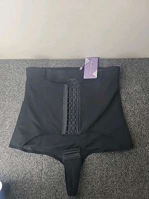 MERYOZ Waist Trainer/Tummy Control Boby Shaper Black Size XL NWT
