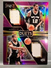 Limited to 49 Copies Prizm Jersey Panini Kawhi Leonard LaMarcus Aldridge NBA Jer