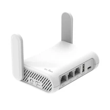 GL-SFT1200 (Opal) Secure Travel WiFi Router, AC1200 Dual Band Gigabit Etherne...