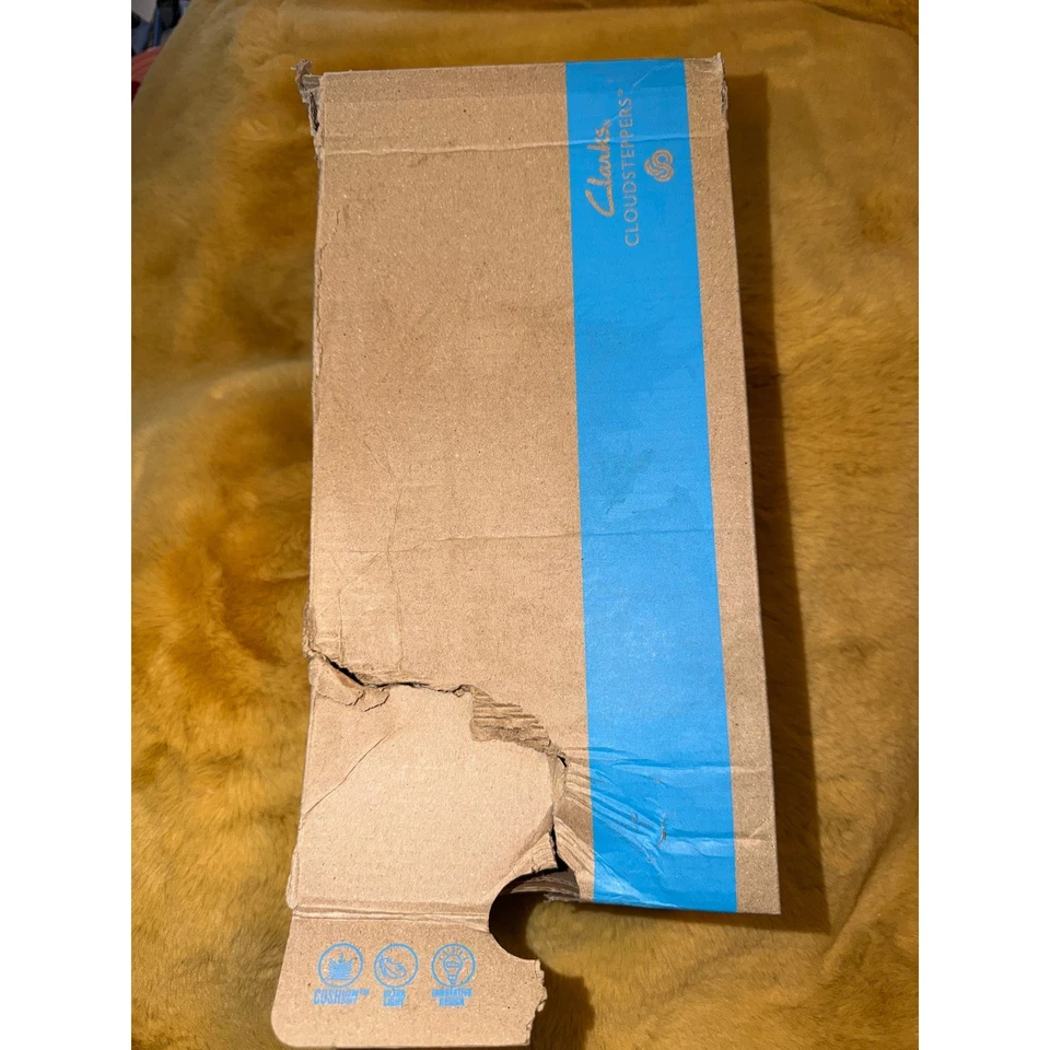 Clarks Cloudsteppers Breeze Emily Blanco Perforado Sin Cordones Planos Mujer Talla 11 Foto 4 de 4