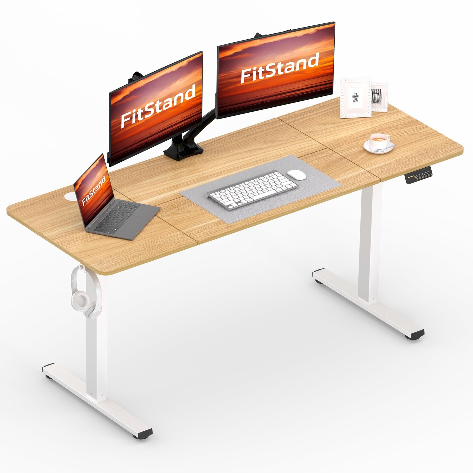 Письменный стол FITSTAND FQ1 160x60 см с электрической регулировкой высоты и функцией памяти