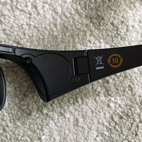 X2 PANASONIC TY-EW3D10 Active Shutter 3D Glasses + Case and Accessories - Picture 7 of 10