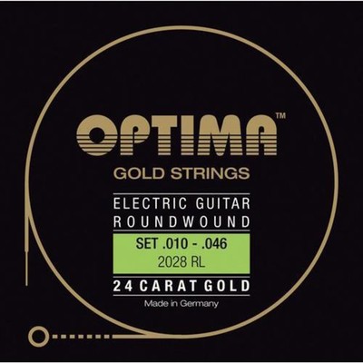 Optima E-Git.Saiten,10-46,GoldStrings Regular Light 2028RL