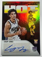 2023-24 Panini Hoops Basketball Colby Jones #HSR-CJ Hot Signatures Rookie Auto!!