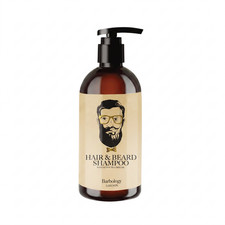 Barbology London Hair & Beard Shampoo 300ml | Vegan | Parabenfrei | Herren Br&auml;utigam