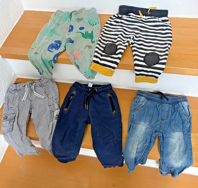 Kleiderpaket / Klamotten / Kleidung Jungs - 5x Hosen - Gr. 80 - S. Oliver ...