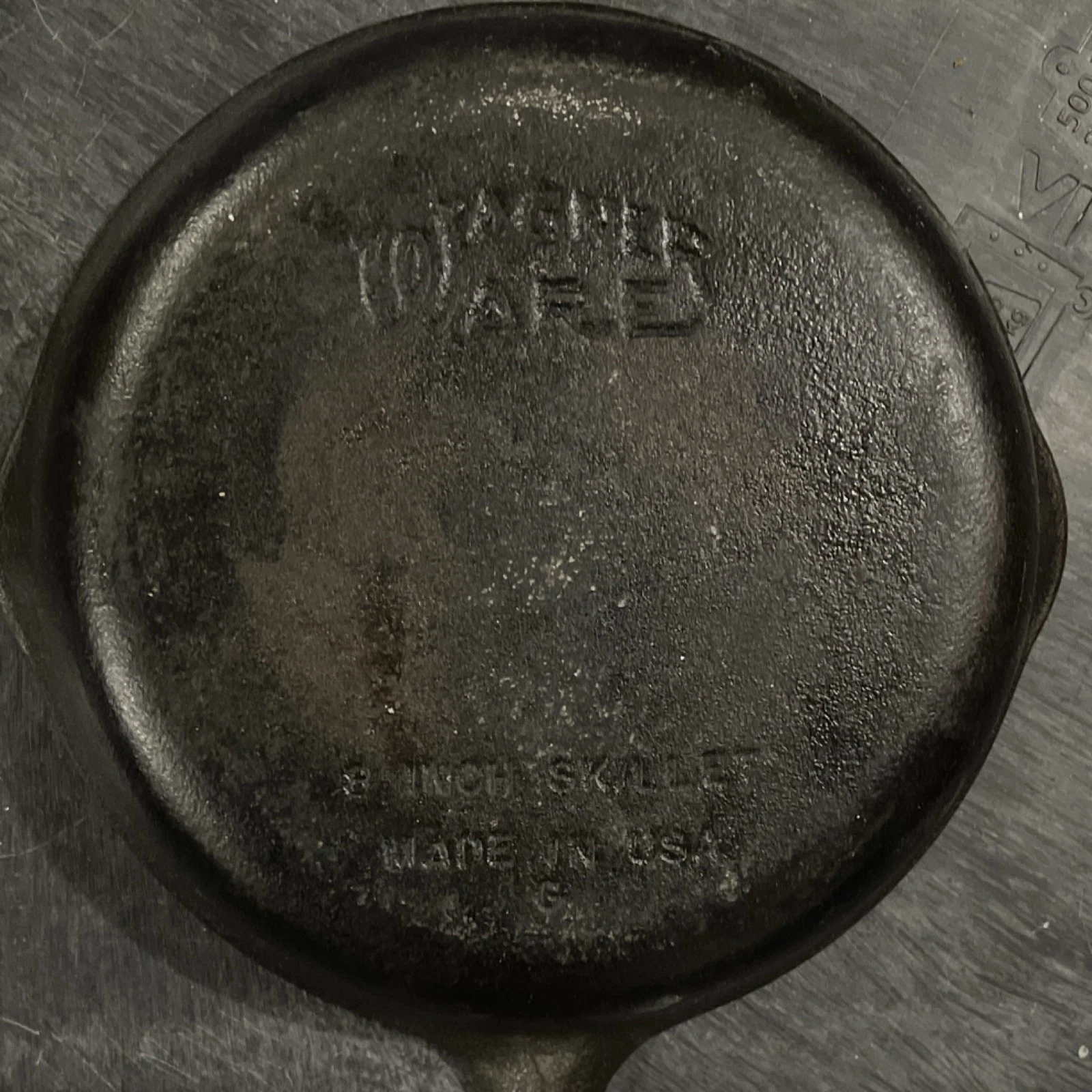 RARE Wagner ware Cast Iron Skillet 8 Inch Vintage Cookware Made in USA