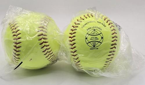(2) Baden Perfection Game Fastpitch Softballs | NFHS Approved 12" Ball | - Picture 4 of 4