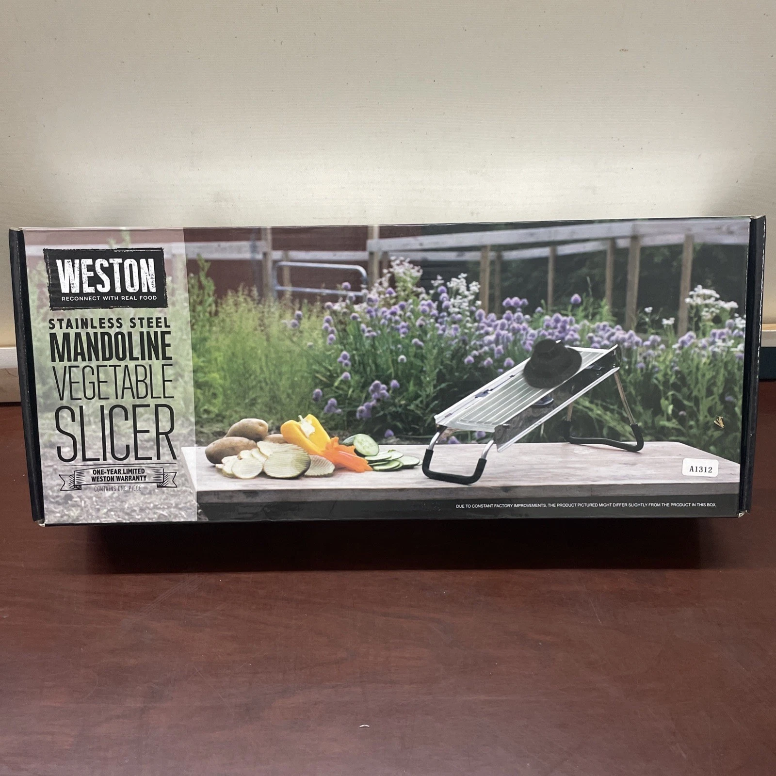 Weston Stainless-Steel Mandoline Vegetable Slicer NEW