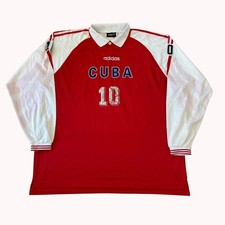 Vintage Cuba Volleyball jersey Tomas Aldazabal Player Issue XXL adult Adidas