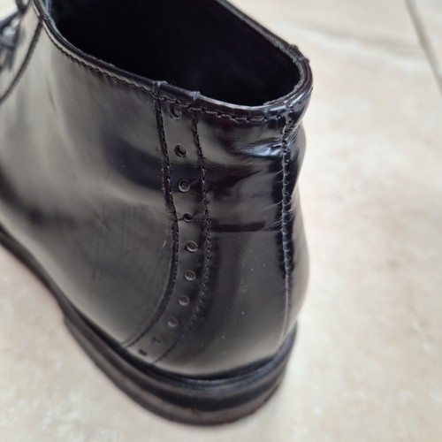 Paul Green Ankle Boots Black leather Ankle Boots Lace up Smart Leather Boots UK6 - Picture 8 of 14
