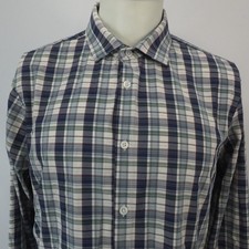 MIZZEN  MAIN Shirt Men's XL Trim Fit Long-Sleeve Button-Up MADE IN USA