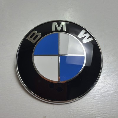 Genuine OEM BMW Trunk Lid Emblem Badge 82mm E39 E46 51148203864 New
