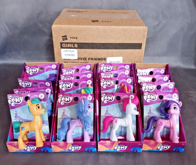 My Little Pony: A New Generation Movie Friends 3-Inch Pony Toy Box of 16  NEW