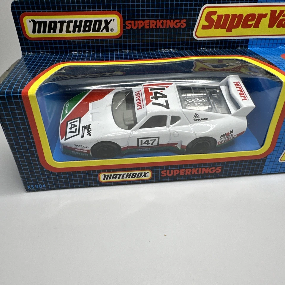 Vintage Matchbox Superkings Value Pack Ferrari 147 And Super GT KS904 New 1992 - Image 2 of 4