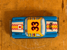 Vintage TN Nomura Tin Friction Car 33 385HP Race Car Japan 3   6581 
