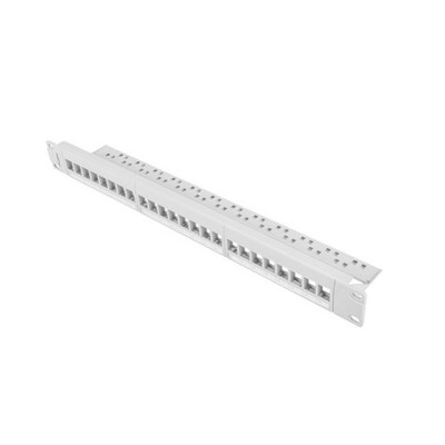 Patchpanel leer 24 Port 1U 19 für KEYSTONE PPKS-1024-S Module