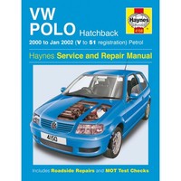 Vw Polo FließHeck Benziner Typ 6N 9N 2000-01.2002 Repair Manual Haynes