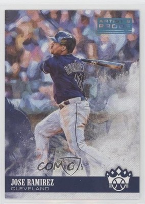 2018 Panini Diamond Kings SP Artist Proof Blue 6/25 Jose Ramirez #134 6fs