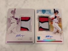 2 Marcelo Mayer 2023 Panini Rookie RC Patch Auto Platinum 1/1 + Plate Jumbo RPA