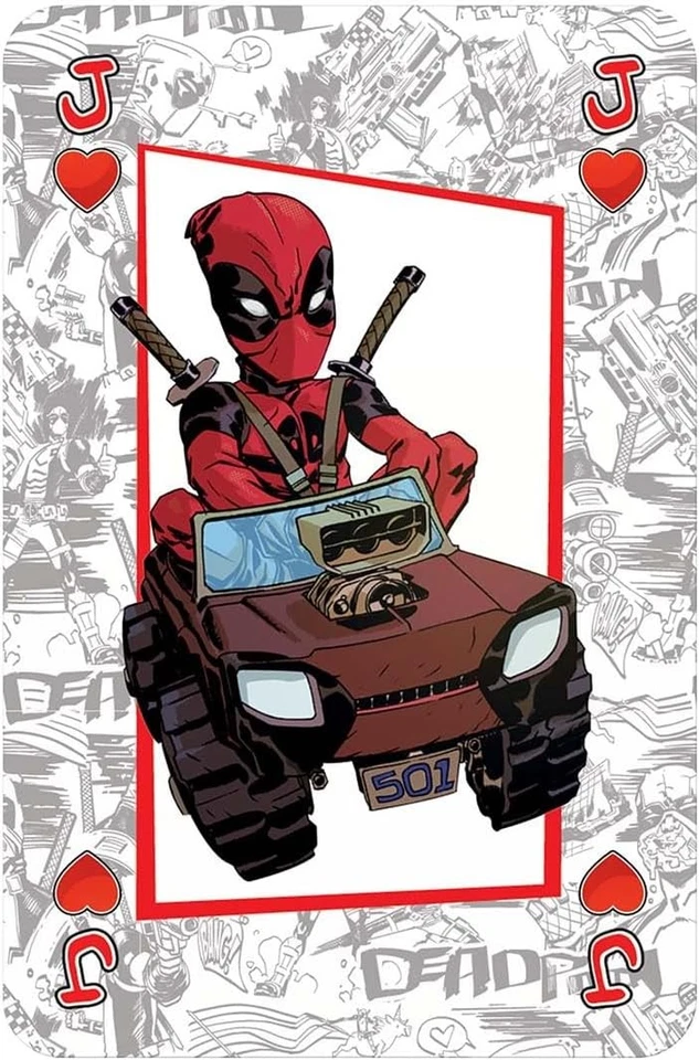 Waddingtons Number 1 Deadpool Playing Card Game, Play with your favourite superh - Image 4 of 4