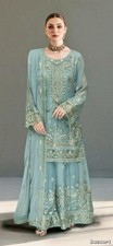 Hot Pakistani Indian Shalwar Kameez with hand work, formal party wear, Weddings