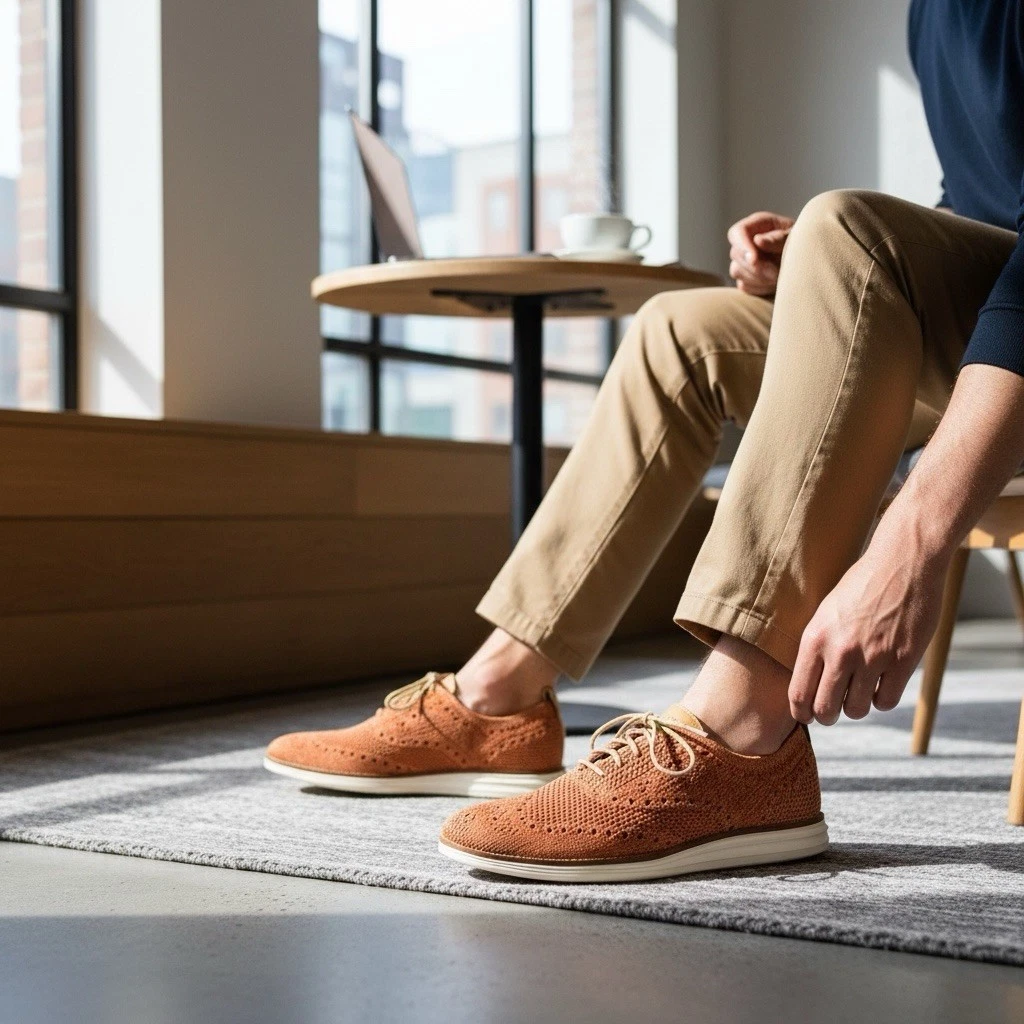 Cole Haan M Orange Casual Shoes for Men for sale | eBay display picture 3