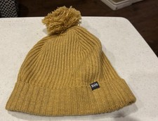 BAM Bamboo Clothing UK - Stocking Cap/60 Merino Wool/40 Viscose Yellow Harvest