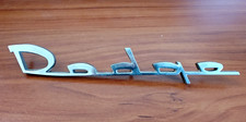 Oem 1956 Dodge Script Lancer Coronet Emblem Logo Nameplate Hood Trunk Lid